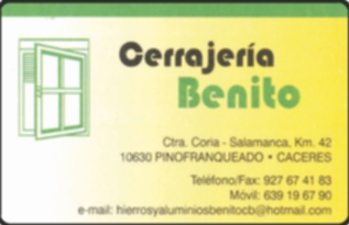Imagen Hierros y aluminios Benito C.B.